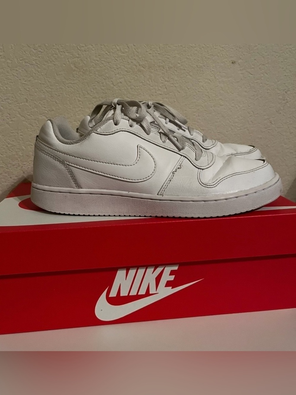 Nike Men's White Low-Top Sneakers